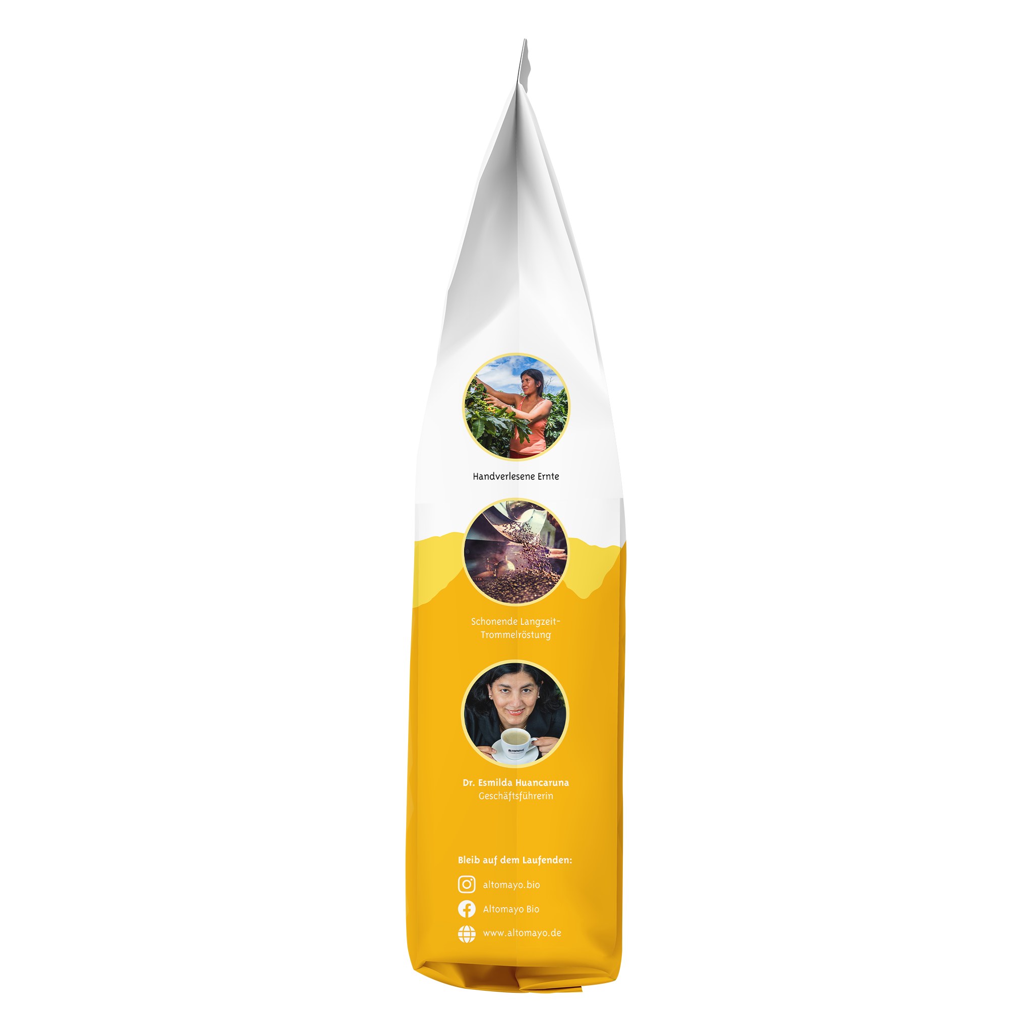 Bio Espresso Descafeinado Entkoffeiniert, Bohnen, 500 g Beutel