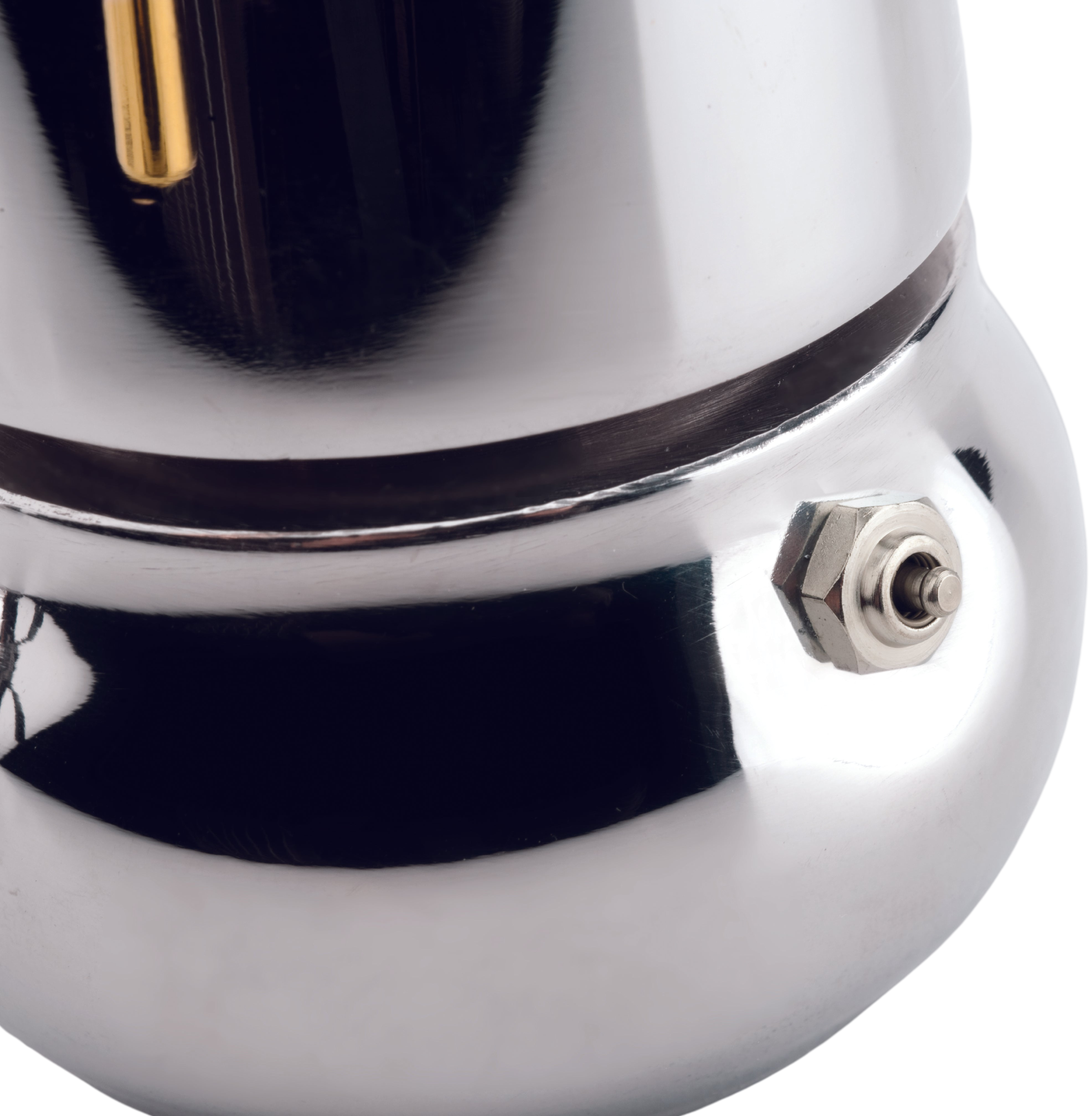 Bialetti Espressokocher "Kitty" (0,145 l) aus Edelstahl mit ALTOMAYO-Logo Wassergefäß unten