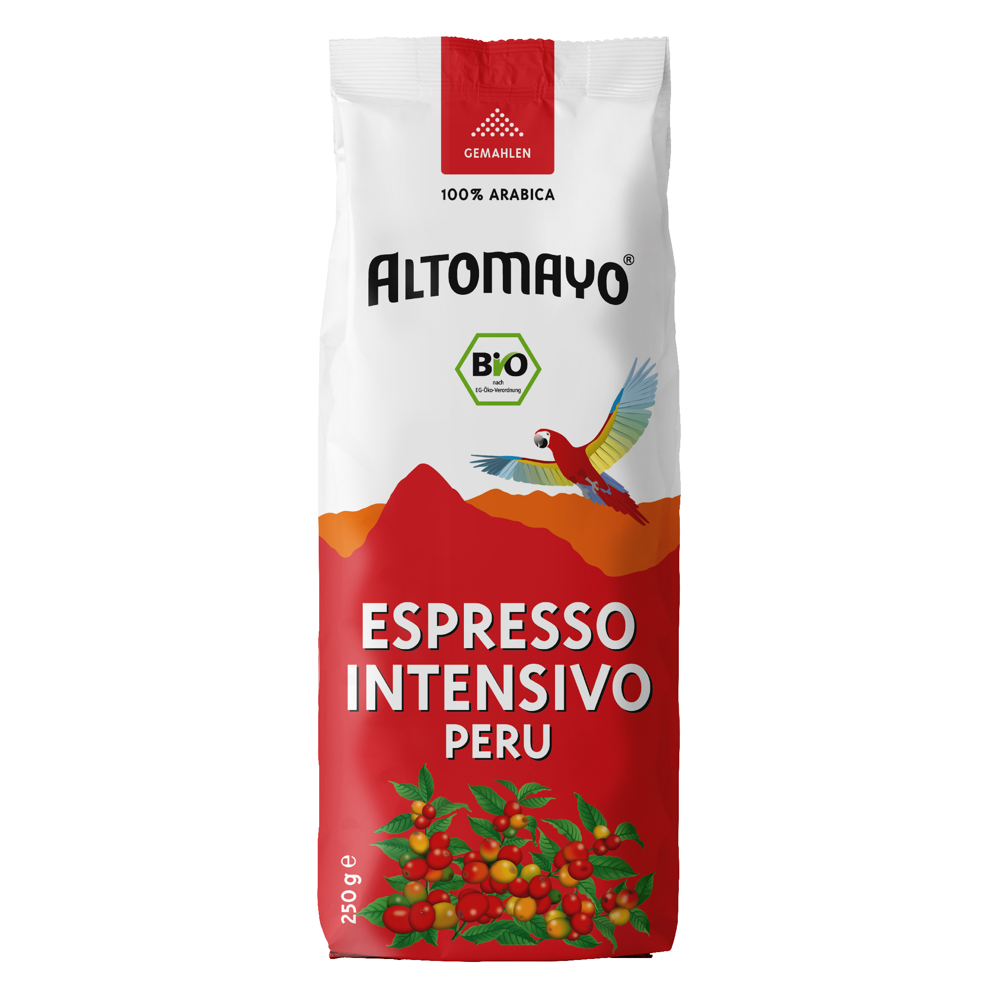 Organic Espresso Intensivo, ground, 250 g