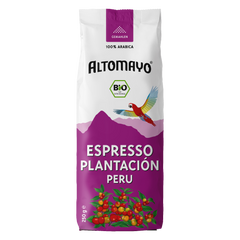 Organic Espresso Plantación, ground, 250 g
