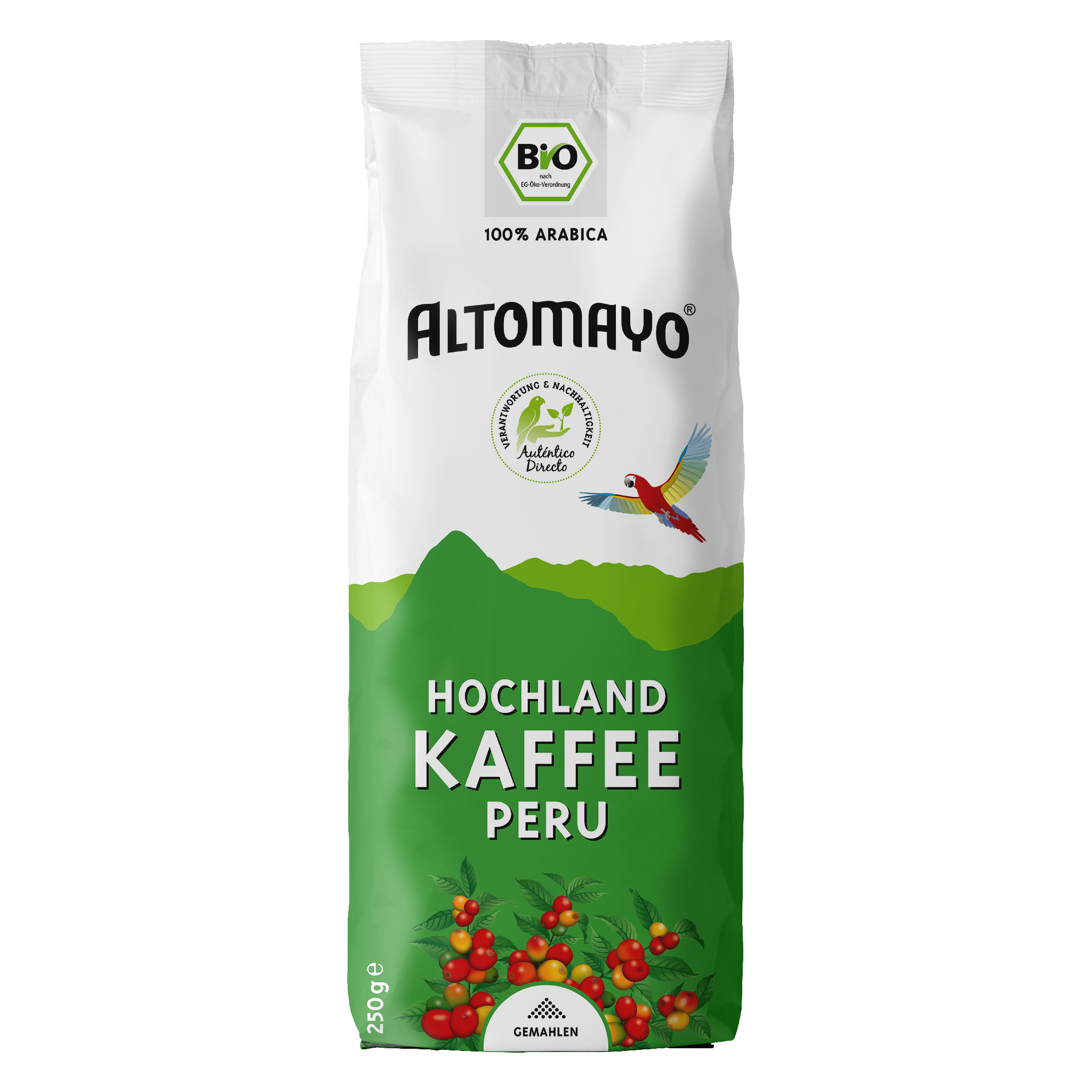 Bio Hochland Kaffee, gemahlen, 250 g