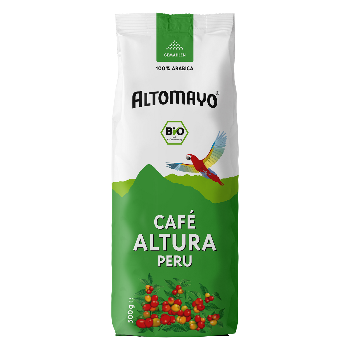 Bio Café Altura Peru, gemahlen, 500 g