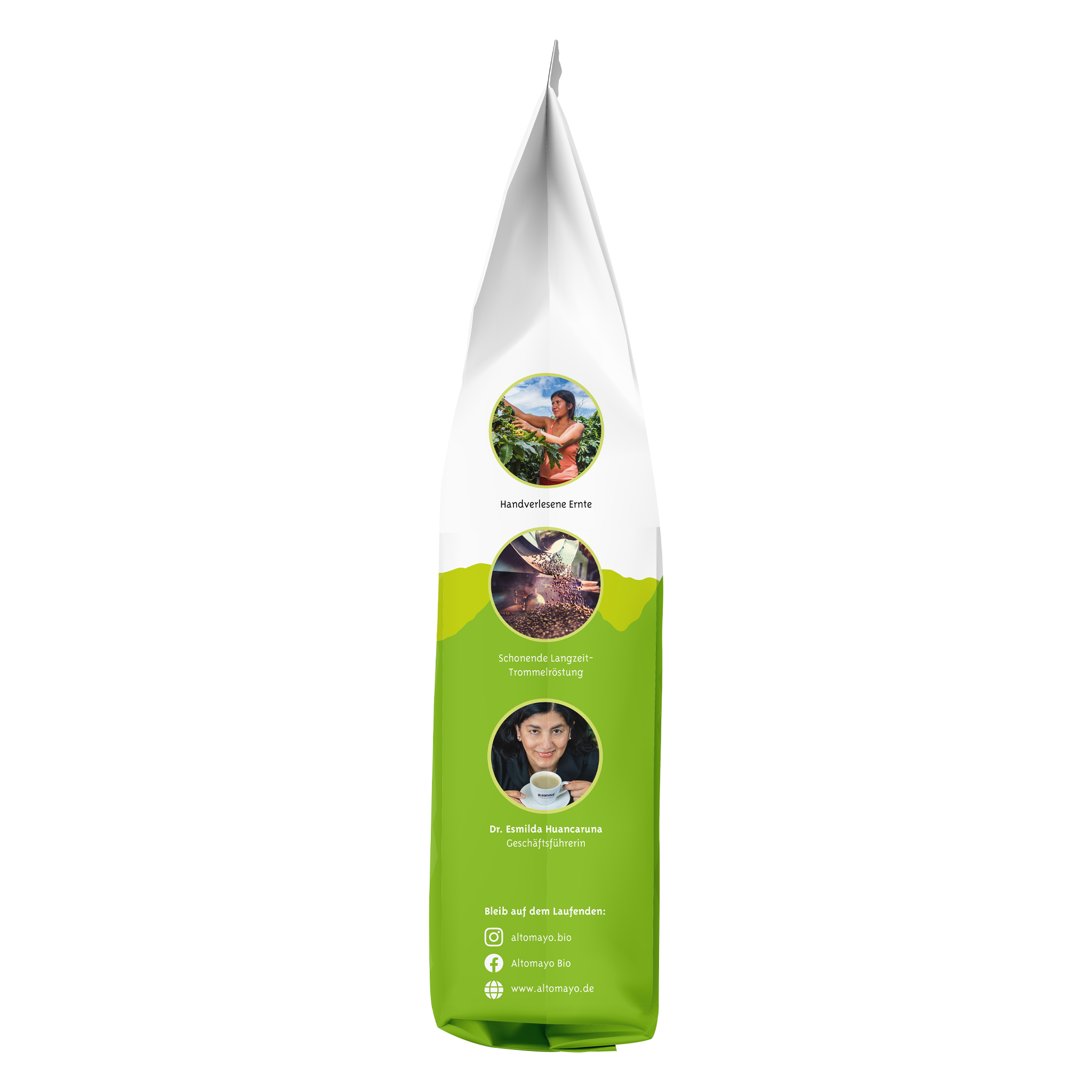 Café descafeinado ecológico, molido, 500 g