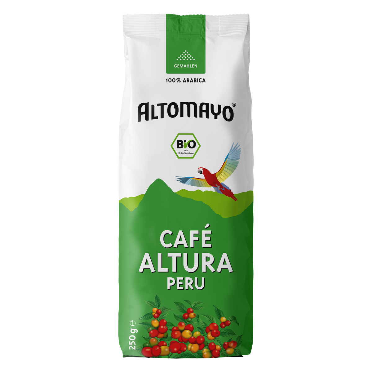 Bio Café Altura Peru, gemahlen, 250 g