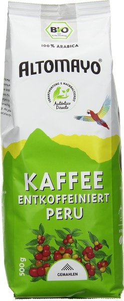 Decaffeinated coffee, ground