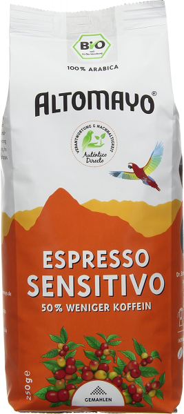 Espresso Sensitivo, ground