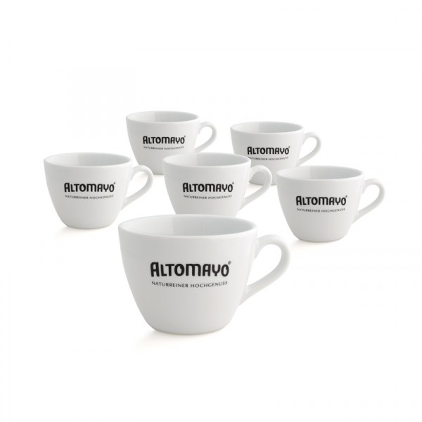 6 cappuccino cups