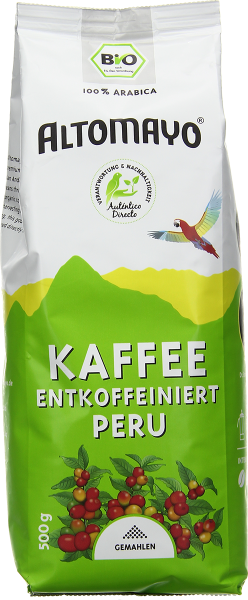 Decaffeinated coffee, ground